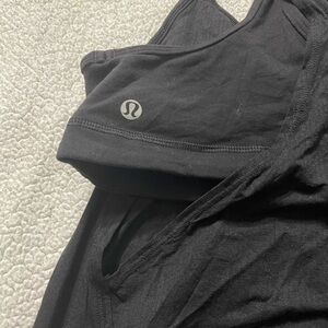 Lululemon Athletica Black Workout Top